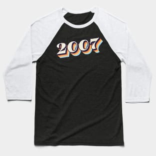 2007 Birthday Year Baseball T-Shirt